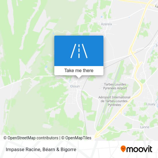 Impasse Racine map