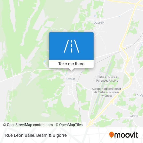 Rue Léon Baile map