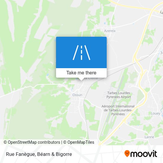 Rue Fanègue map