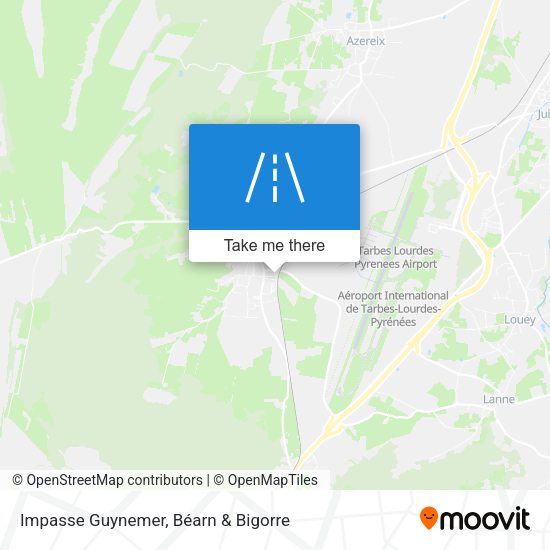 Impasse Guynemer map