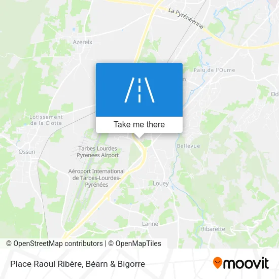 Place Raoul Ribère map