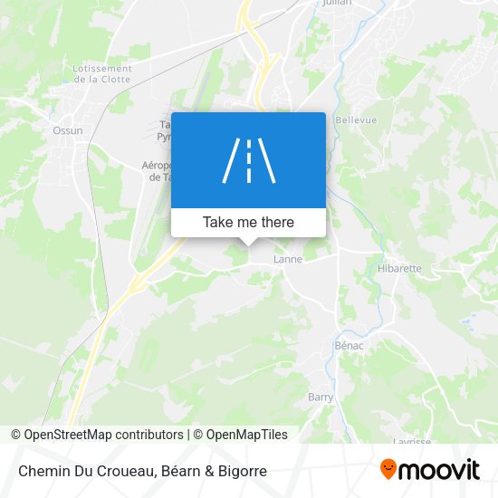 Chemin Du Croueau map