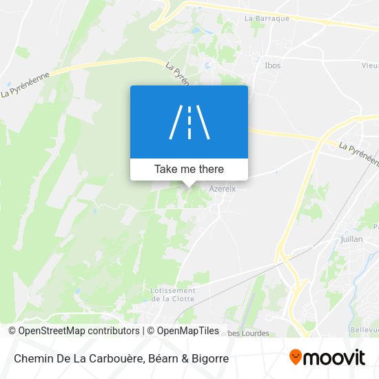Chemin De La Carbouère map