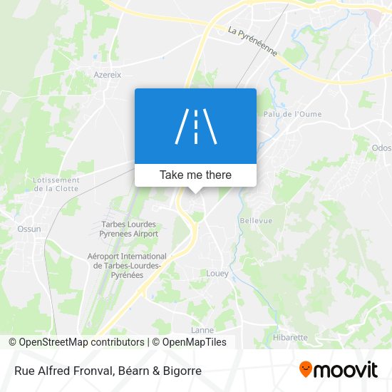 Rue Alfred Fronval map