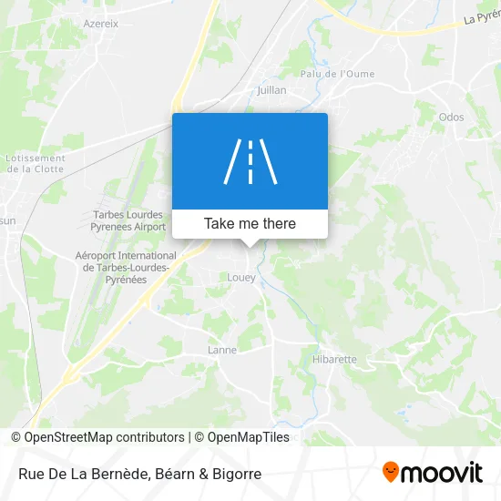 Rue De La Bernède map