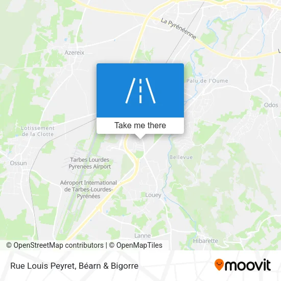 Rue Louis Peyret map