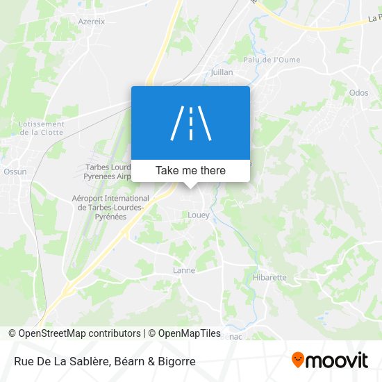 Rue De La Sablère map