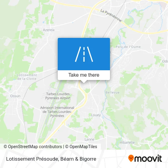 Lotissement Présoude map