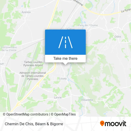 Chemin De Chis map