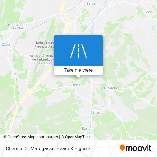 Chemin De Mategasse map