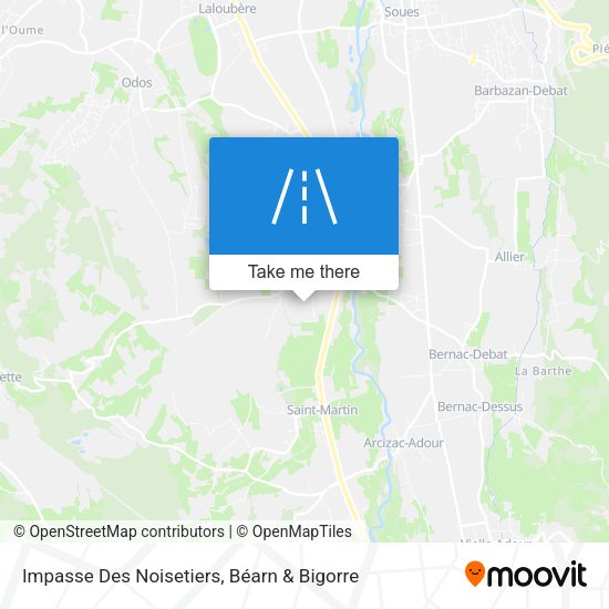Impasse Des Noisetiers map