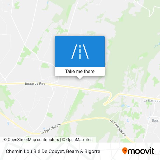 Chemin Lou Bié De Couyet map