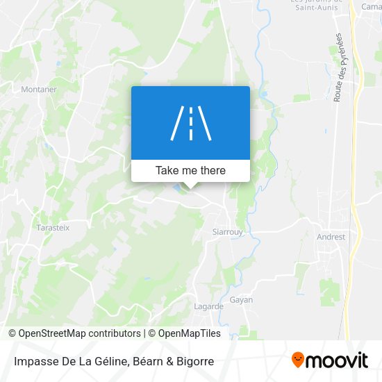 Impasse De La Géline map