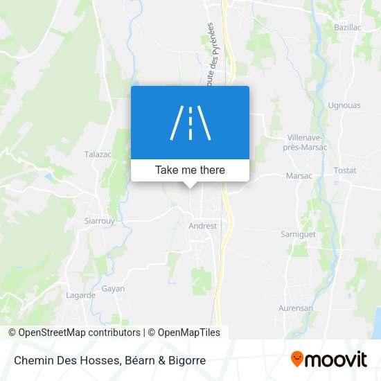 Chemin Des Hosses map