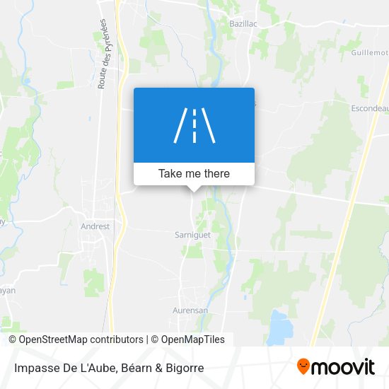 Impasse De L'Aube map