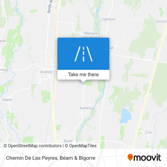 Chemin De Las Peyres map