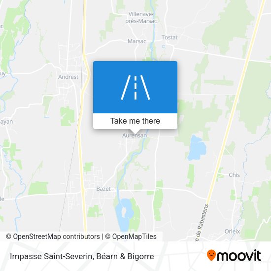 Impasse Saint-Severin map