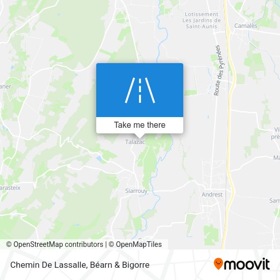 Chemin De Lassalle map