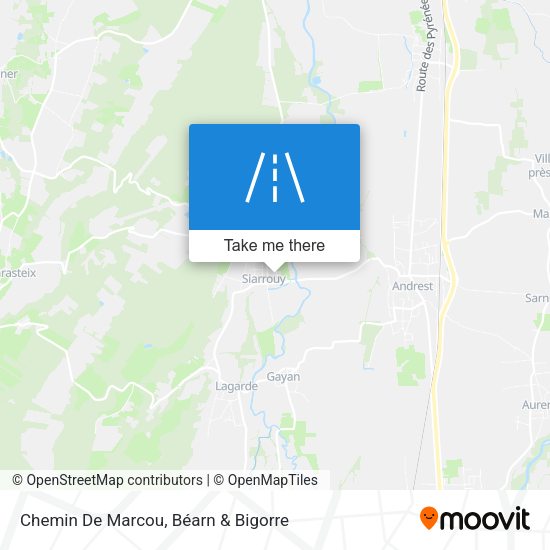 Chemin De Marcou map