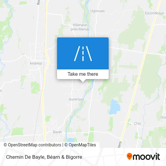 Chemin De Bayle map