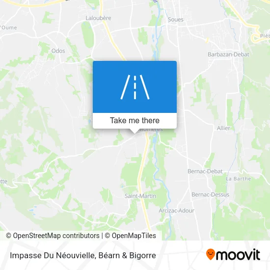 Impasse Du Néouvielle map