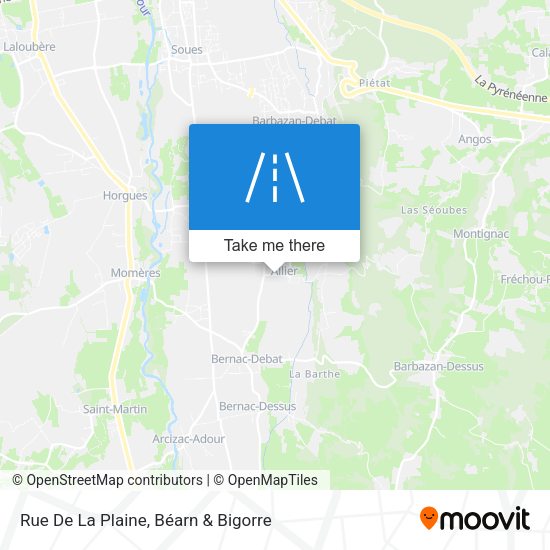Rue De La Plaine map