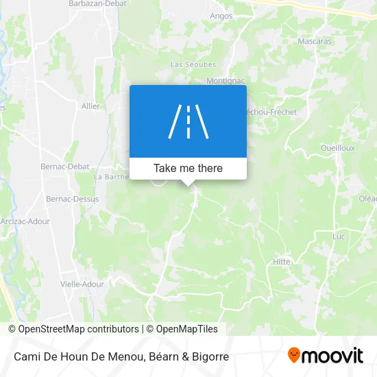 Cami De Houn De Menou map