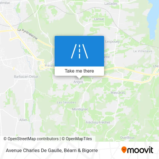 Avenue Charles De Gaulle map