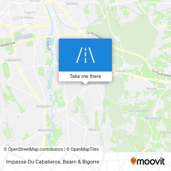 Impasse Du Cabalieros map