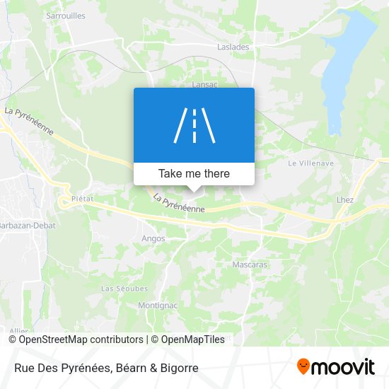 Rue Des Pyrénées map