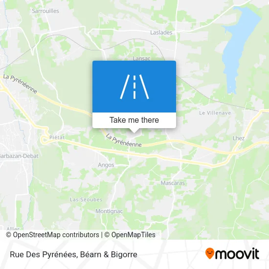 Rue Des Pyrénées map