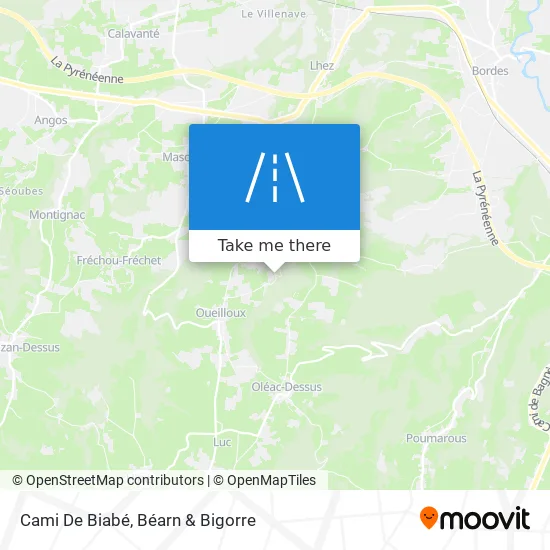 Cami De Biabé map