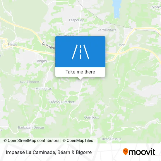 Impasse La Caminade map