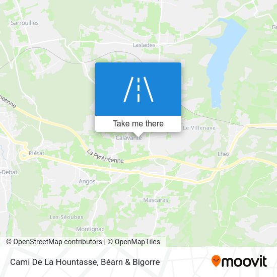 Cami De La Hountasse map