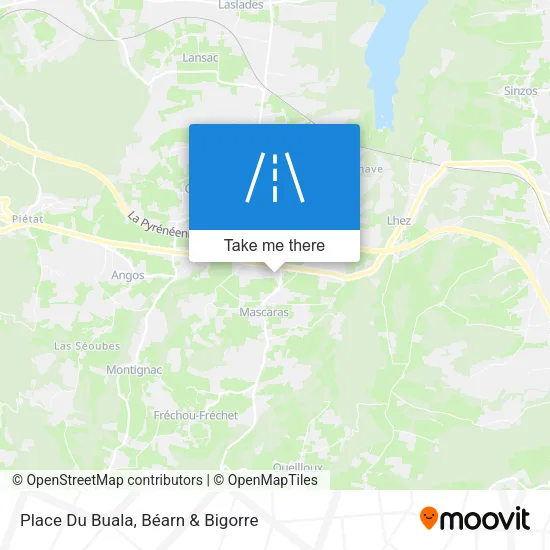 Place Du Buala map