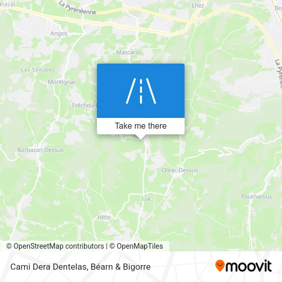 Cami Dera Dentelas map