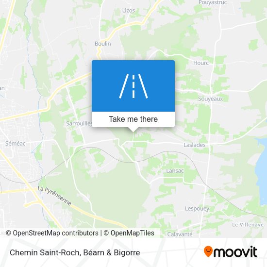 Chemin Saint-Roch map