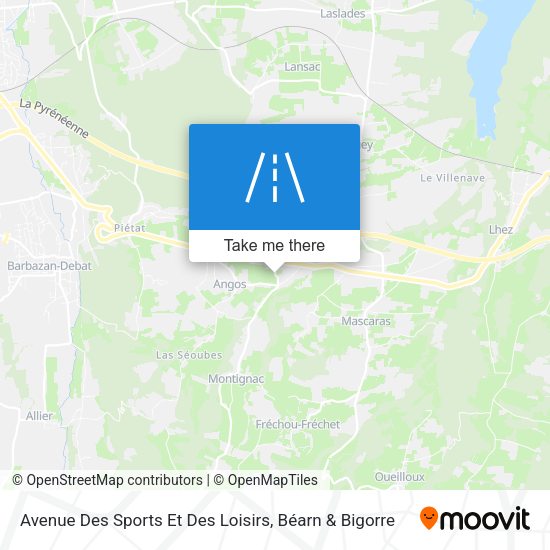 Avenue Des Sports Et Des Loisirs map