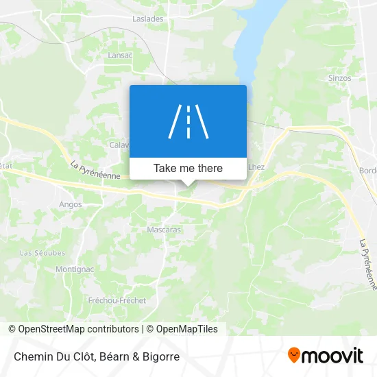 Chemin Du Clôt map