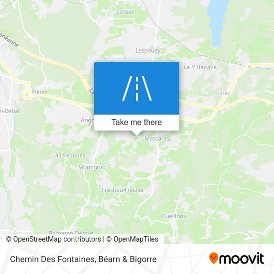 Chemin Des Fontaines map