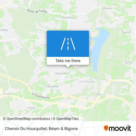 Chemin Du Hourquillet map