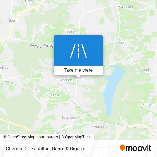 Chemin De Goutillou map