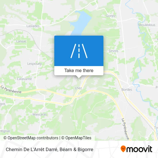 Chemin De L'Arrêt Darré map