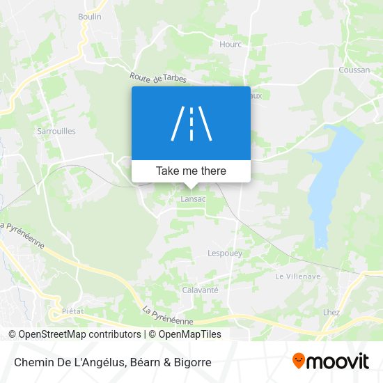 Chemin De L'Angélus map