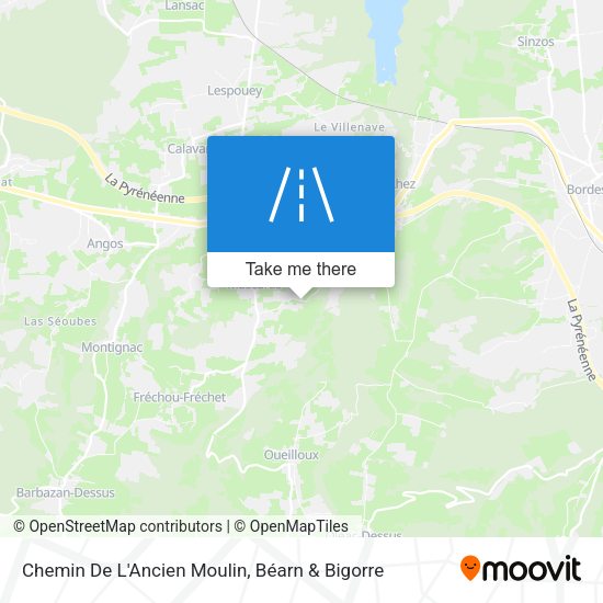 Chemin De L'Ancien Moulin map
