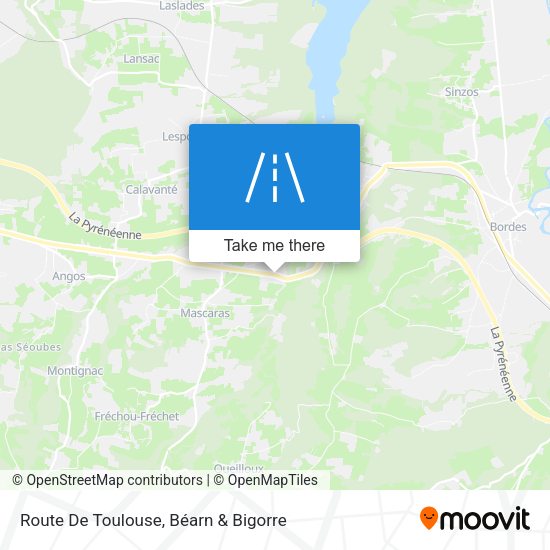 Route De Toulouse map