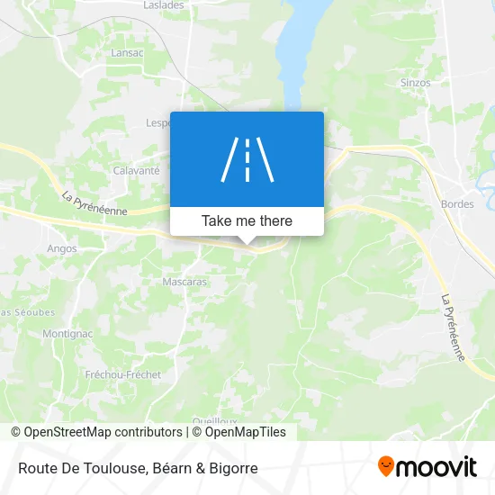 Route De Toulouse map