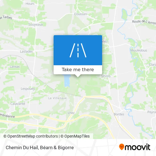 Chemin Du Hail map