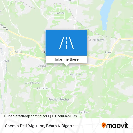 Chemin De L'Aiguillon map