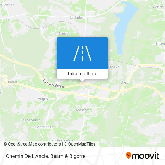 Chemin De L'Ancle map